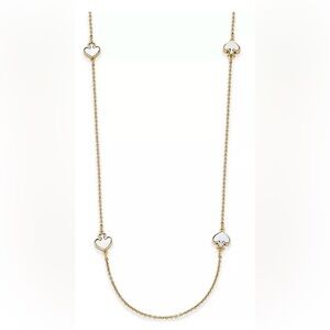 Kate Spade Signature Gold-Tone Mother-Of-Pearl 32" Station Necklace